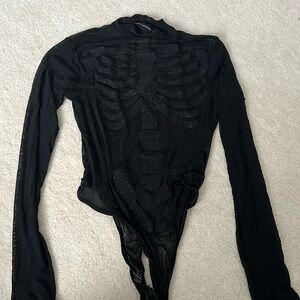 Skeleton Body Suit - Pretty Little Things